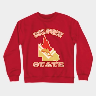 (Redcliffe) Dolphins - DOLPHINS STATE Crewneck Sweatshirt